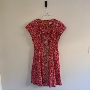 Vintage: Liz Claiborne • Bright Floral Dress